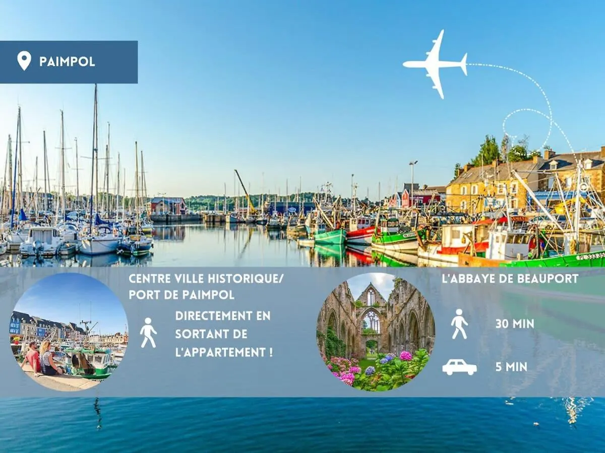 Apartment Magnifique T2 Coeur De Ville Port A Pieds Paimpol